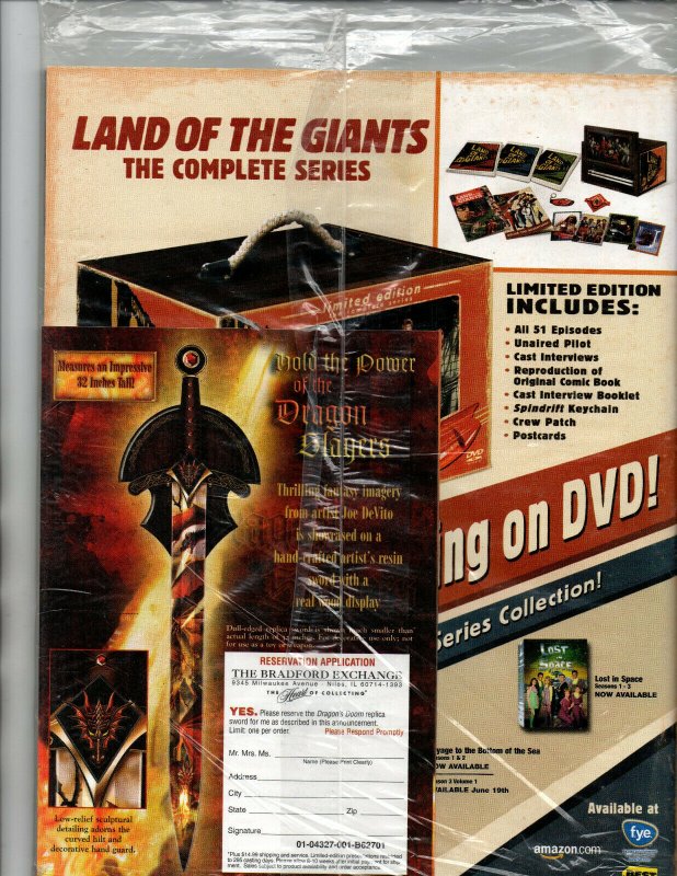 Wizard Magazine #191 -Alex Ross- Superman - Powergirl - polybag open - 2007 - NM 