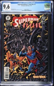 Superman/Aliens 2: God War #2 (7/02) Graded CGC 9.6