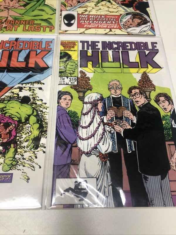The Incredible Hulk (1986) Set Issue # 314-319 • Marvel Comics • Bruce Baner •