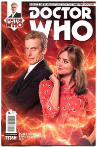 DOCTOR WHO #8 B, VF, 12th, Tardis, 2014, Titan, 1st, more DW in store, Sci-fi