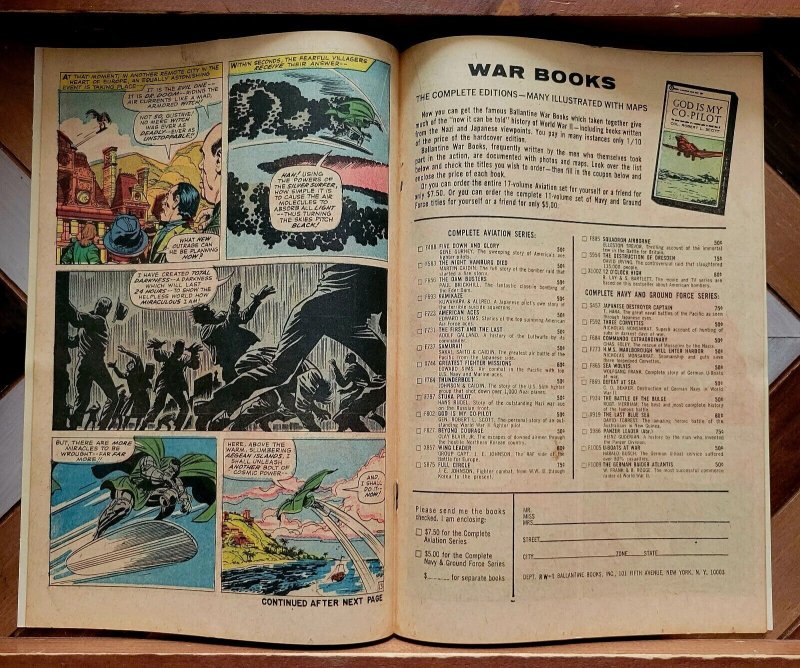 Fantastic Four #59 FN+ (Marvel 1967) Iconic Kirby cover, DR DOOM + INHUMANS 