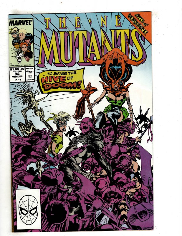 The New Mutants #84 (1989) SR26