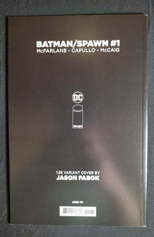 Batman/Spawn Fabok Sketch Cover (2023)