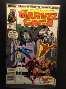 The Marvel Saga The Official History of the Marvel Universe #20 (1987)