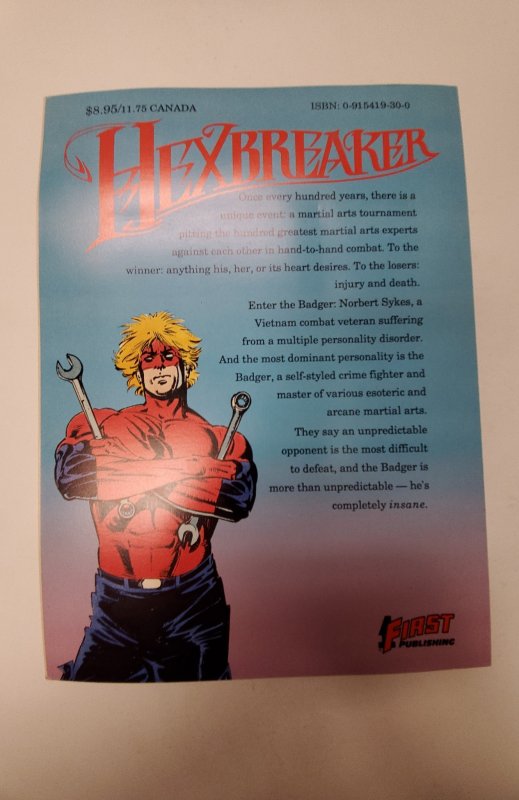 Badger: Hexbreaker #1 (1988) NM First Comic Book J651