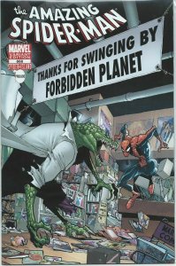 AMAZING SPIDERMAN 666 RARE FORBIDDEN PLANET LIZARD FP VARIANT NEAR MINT.