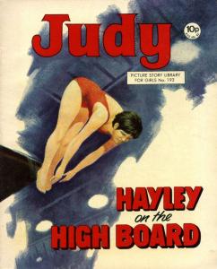 Hayley on the High Board