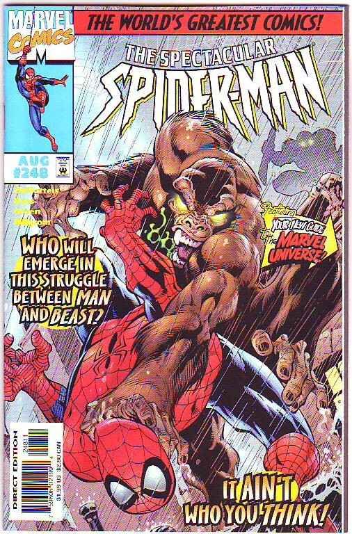 Spider-Man, Peter Parker Spectacular #248 (Aug-97) NM+ Super-High-Grade Spide...