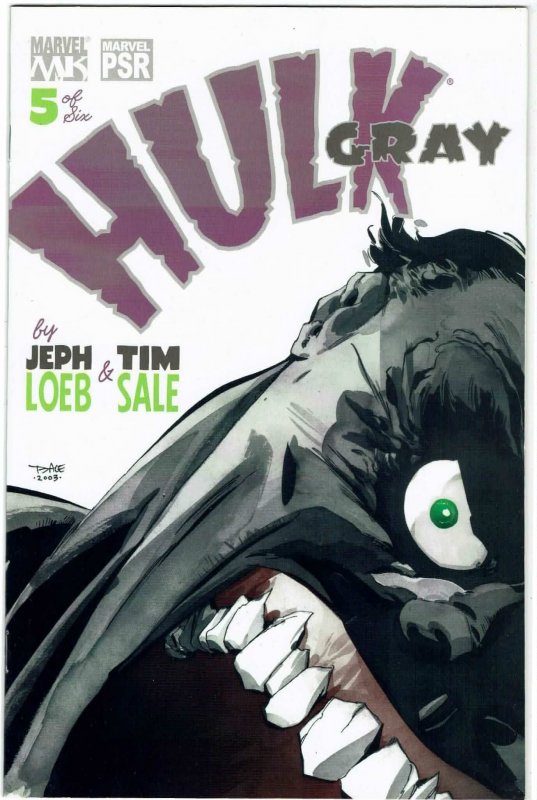 Hulk: Gray #5 Jeph Loeb Tim Sale NM