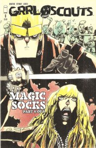 Grrl Scouts: Magic Socks #6C VF ; Image | Walking Dead Tribute cover variant - L