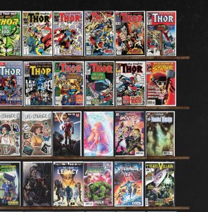 Huge Lot 150+ Comics with The Mighty Thor, Thor, Pep Comics & More!