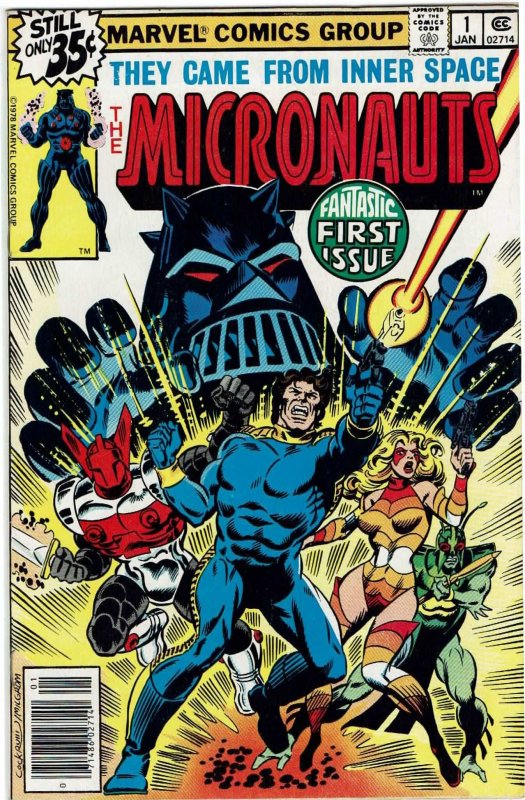 Micronauts #1 (1979 v1) 1st Appearance NM-