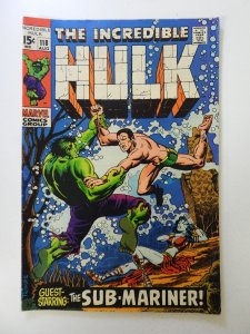 The Incredible Hulk #118 (1969) FN- condition