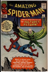 The Amazing Spider-Man #7 (1963) see description