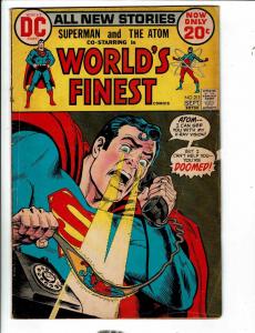 5 World's Finest Comics # 213 215 217 222 231 DC Comic Books Batman Flash JG4