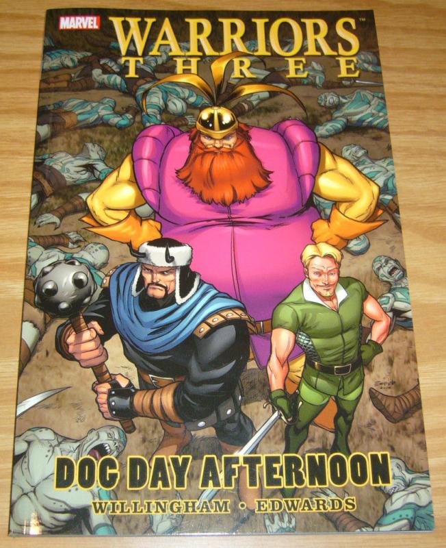 Warriors Three: Dog Day Afternoon TPB VF/NM thor BILL WILLINGHAM marvel comics
