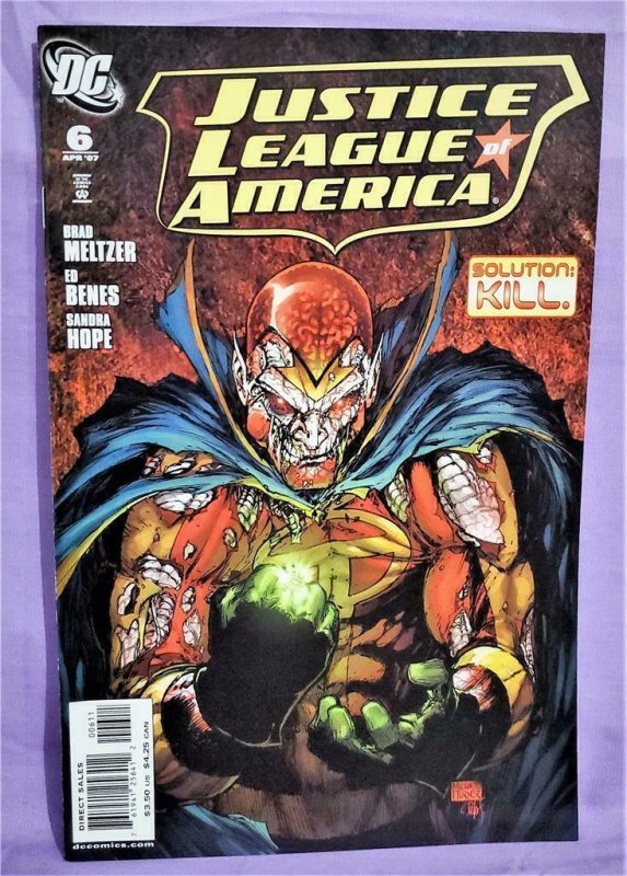 JUSTICE LEAGUE OF AMERICA #0 - 12 Ed Benes Brad Meltzer #1 Supes Cover (DC 2006)