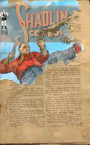 Shaolin Cowboy #5B VF/NM ; Burlyman | Wachowski Brothers - Geoff Darrow