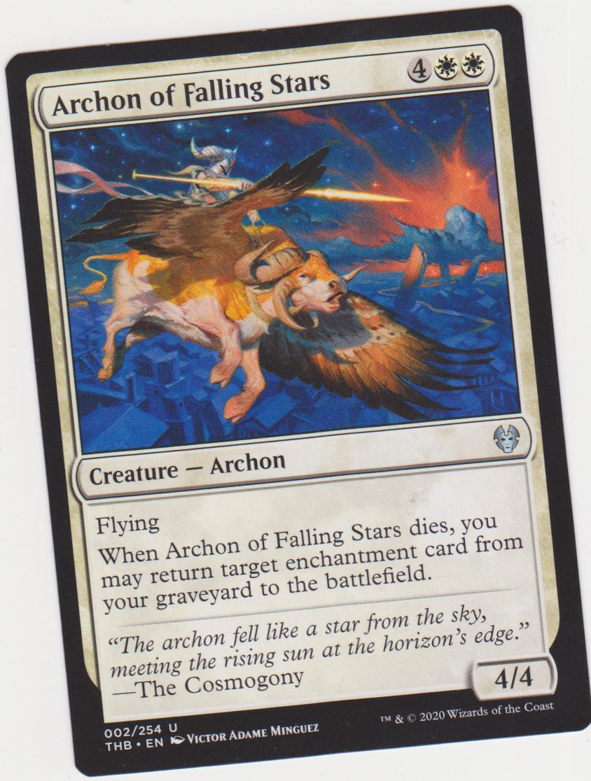 Magic the Gathering: Theros Beyond Death - Archon of Falling Stars