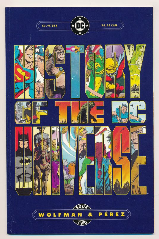 History of the DC Universe (1986) #1-2 VF Complete series