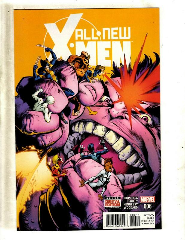 9 All New X-Men Marvel Comic Books # 1 2 3 4 5 6 7 8 9 Gambit Wolverine CJ18