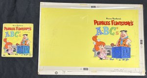 Hanna-Barbera's Pebbles Flintstone's A-B-C's Painted Art - LA - 1966