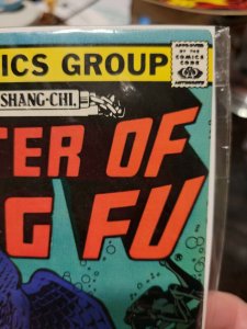 Master of Kung Fu 99 and 103 Marvel Comics VF/NM Condition