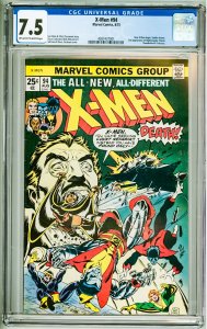 The X-Men #94 (1975) CGC 7.5! 2nd Appearance of the new X-Men!