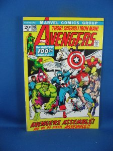 AVENGERS 100 VF- BARRY SMITH MARVEL 1972