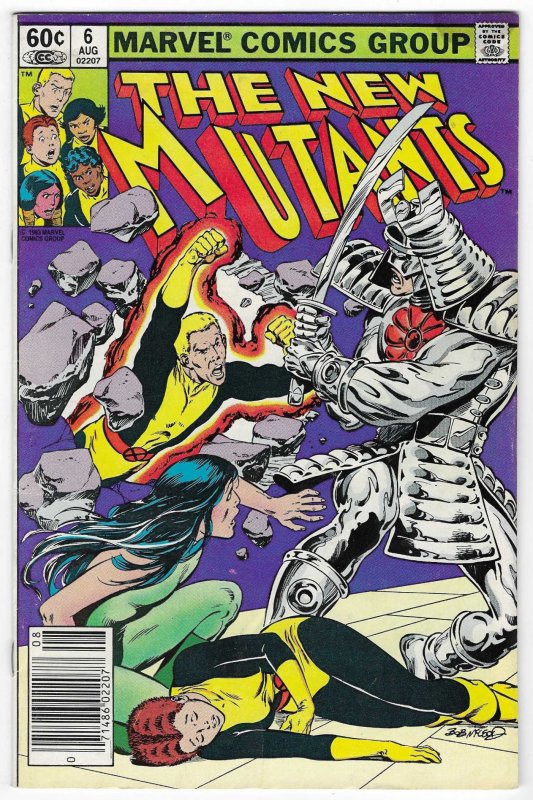 The New Mutants #6 75-Cent Cover (1983)