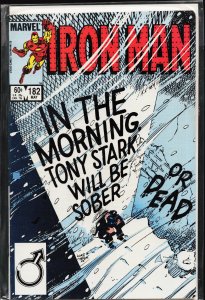 Iron Man #182 Direct Edition (1984) Iron Man