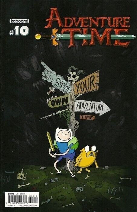 ADVENTURE TIME #10 SET OF FOUR COVERS FIRST PRINT BAGGED/BOARDED NM.