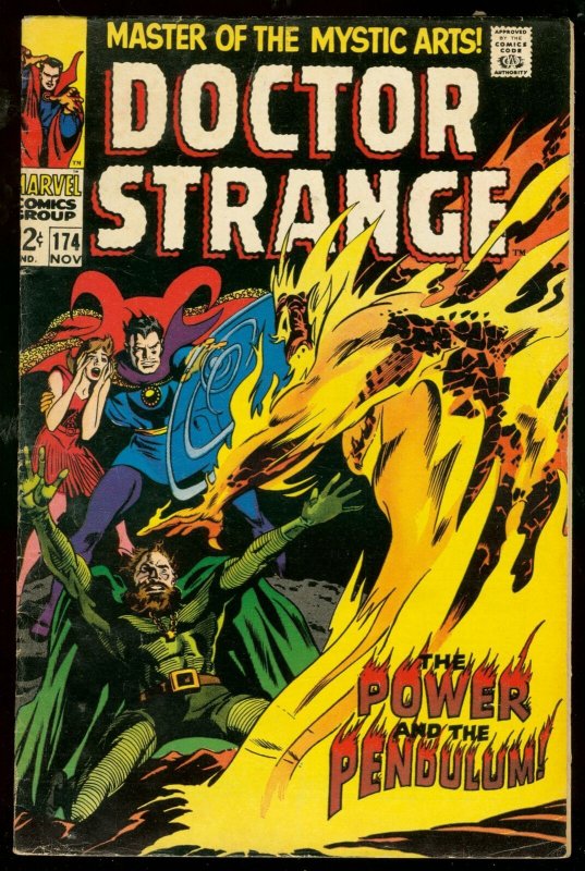 DOCTOR STRANGE #174 1968-MARVEL COMICS-GENE COLAN ART VG