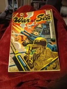 War at Sea #26 July 1958 Charlton Cdc Comics Silver Age Pearl Harbor Story