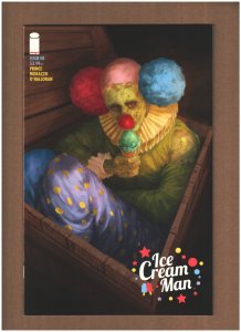 Ice Cream Man #8 Image Comics 2018 Cover B Del Rey Clown Variant NM 9.4