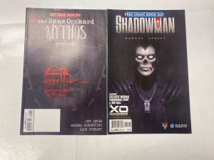 6 FCBD comic book Bountiful Garden Fright Night Bone Orchard Shadowman 31 KM42