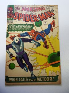 The Amazing Spider-Man #36 (1966) VG Condition small moisture stains