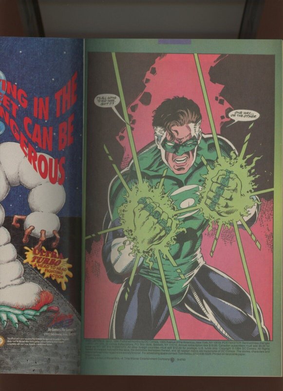 (1994) Green Lantern #50: KEY! 1ST APPEARANCES! GLOW-IN-THE-DARK! (9.2 OB)