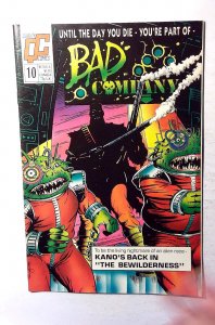 Bad Company #10 (1989) Quality Comics 1st Print Comic Book