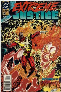 Extreme Justice #5  Firestorm NM