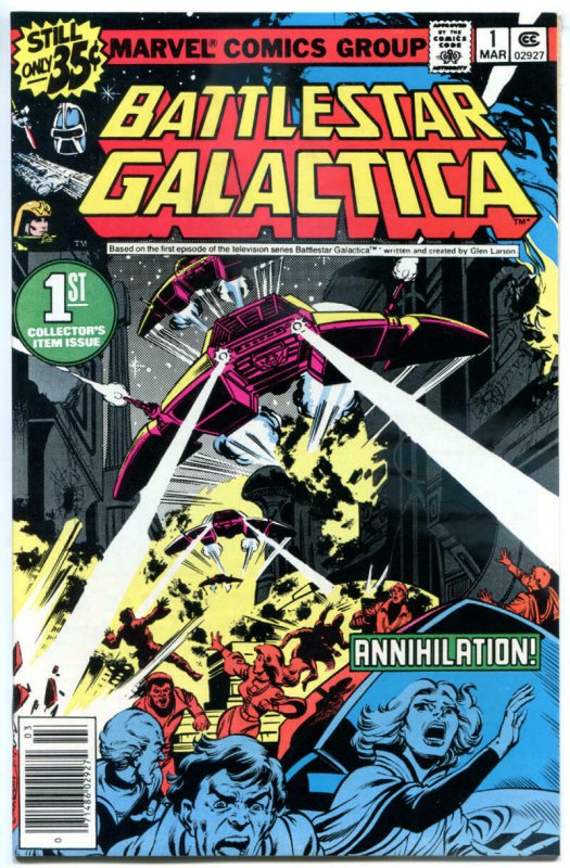BATTLESTAR GALACTICA #1, NM-, Apollo, Zac, Cyclons, 1979, Annihilation Exodus