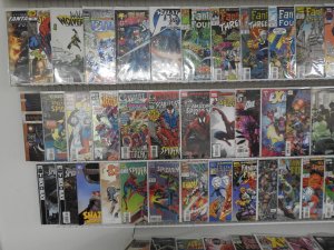 Huge Lot of 140+ Comics W/ Fantastic Four, Spider-Man, Hawkeye Avg. VF Condition