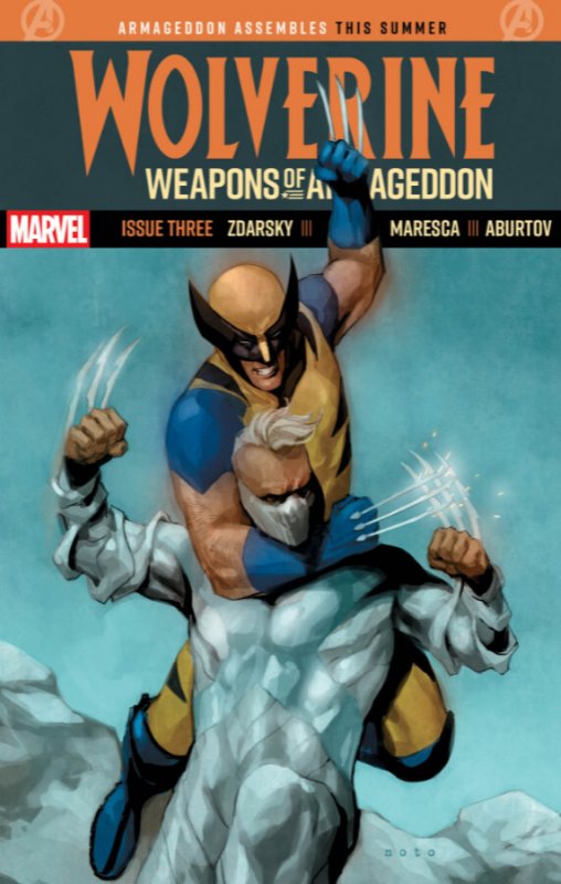WOLVERINE: WEAPONS OF ARMAGEDDON #3 ? 1:25 PHIL NOTO VARIANT