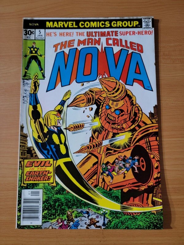 Nova #5 ~ VERY GOOD VG ~ 1977 Marvel Comics