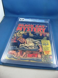 BLACK CAT MYSTERY COMICS 34 CGC 6.0 FILE COPY 1952 BONDAGE CVR HARVEY