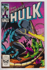 The Incredible Hulk #292 (1984) Hulk