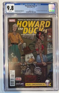 (2016) HOWARD THE DUCK #1 1st Appearance GWENPOOL! CGC 9.8