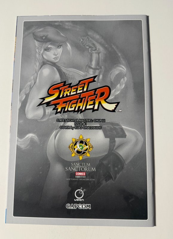 Street Fighter Masters: Chun-Li #1 (2022) Chatzoudis Cammy Virgin Variant