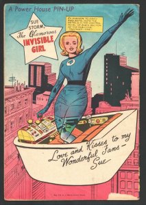 Fantastic #17 1967-power-Thor-Iron Man-X-men-Avengers-Invisible Girl back cov...