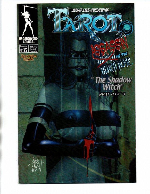 Tarot Witch of the Black Rose #35 B Cover - Balent - Broadsword - 2005 - NM